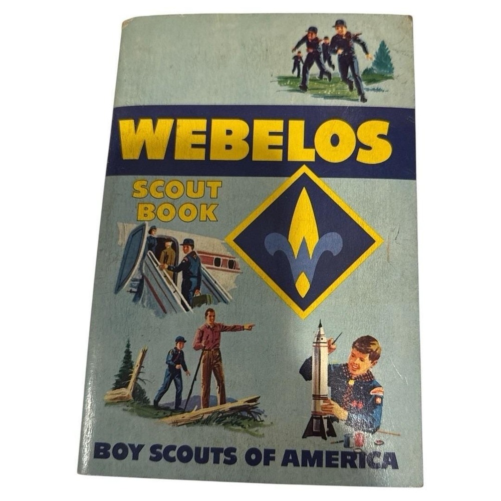 Webelos Boy‎ Scouts of America Scout Book 1967 Vintage